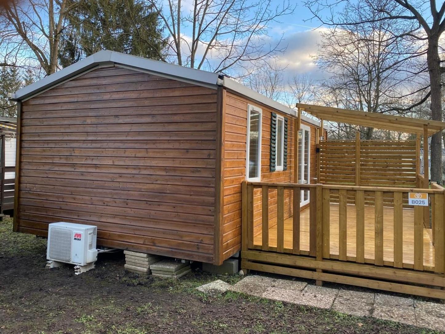 Mobil-Home 6 Personnes Avec Tv Et Clim N' B025 Boofzheim Bagian luar foto