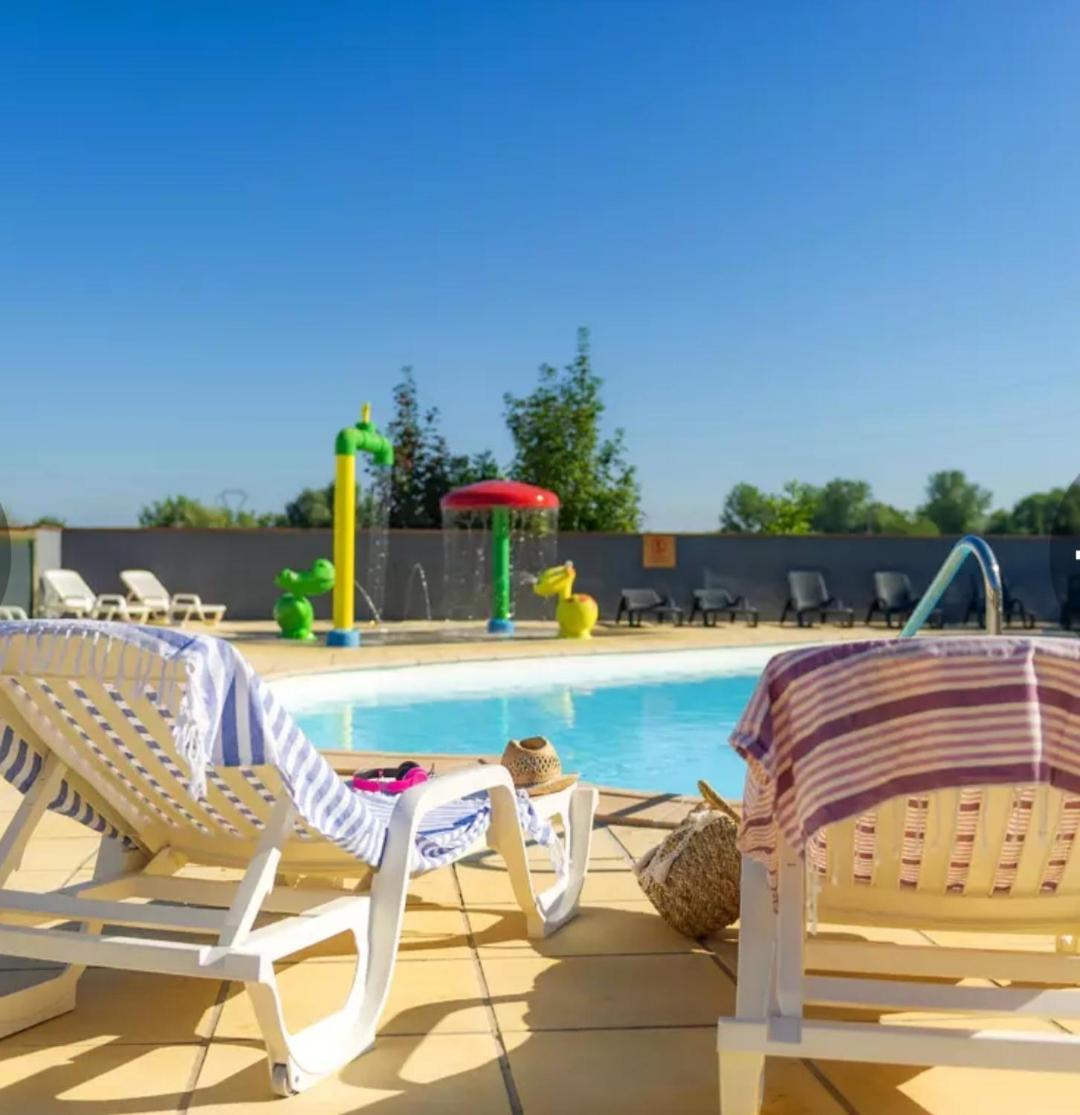 Mobil-Home 6 Personnes Avec Tv Et Clim N' B025 Boofzheim Bagian luar foto
