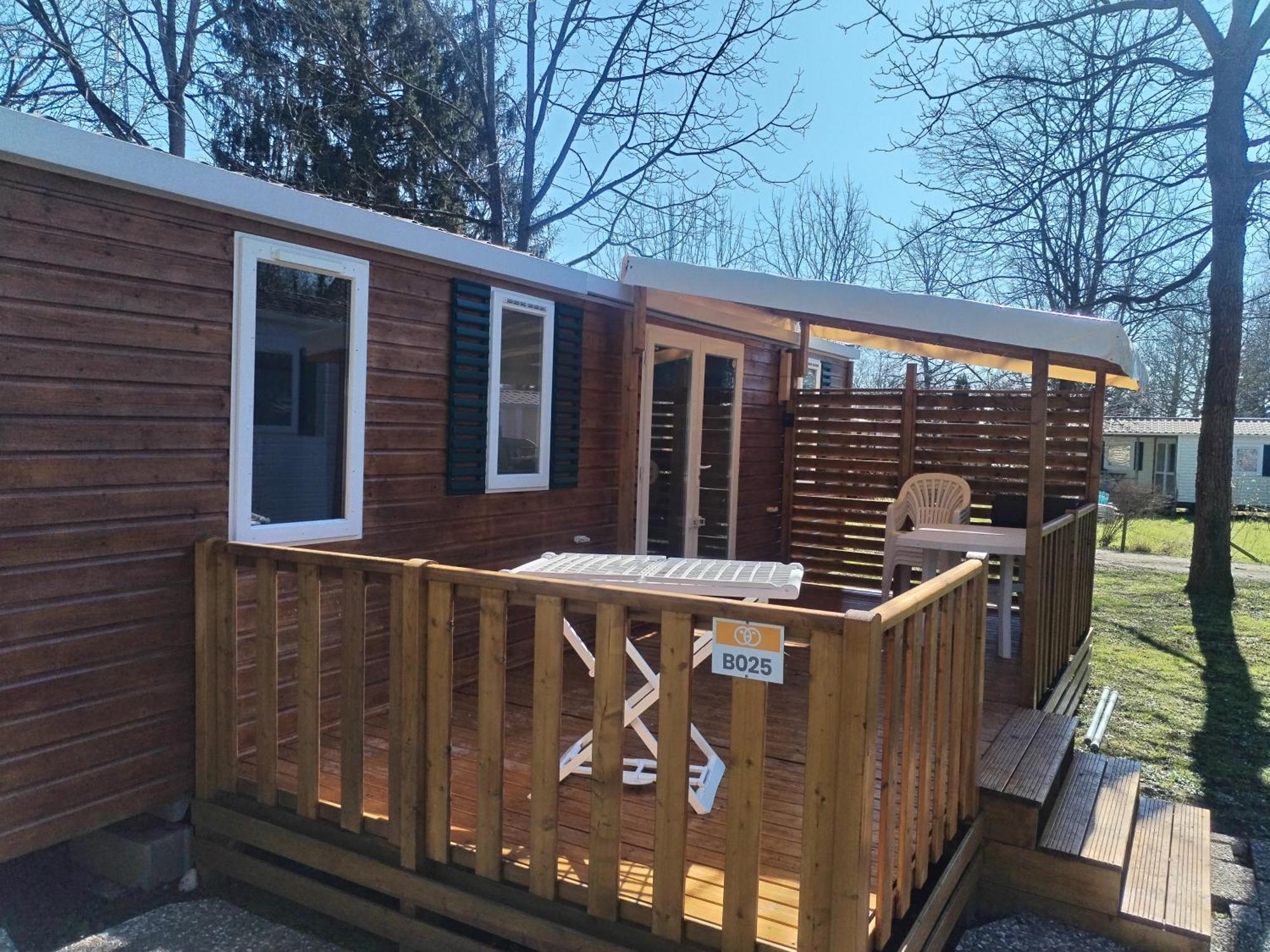 Mobil-Home 6 Personnes Avec Tv Et Clim N' B025 Boofzheim Bagian luar foto